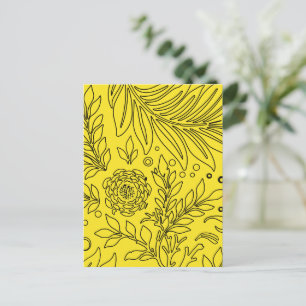 Cartes Pour Fêtes Annuelles Design floral 36