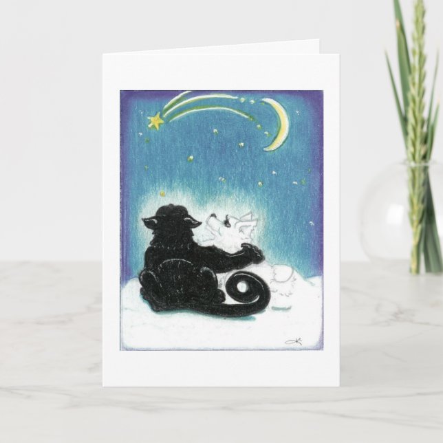 Cartes Pour Fêtes Annuelles Désir (Devant)