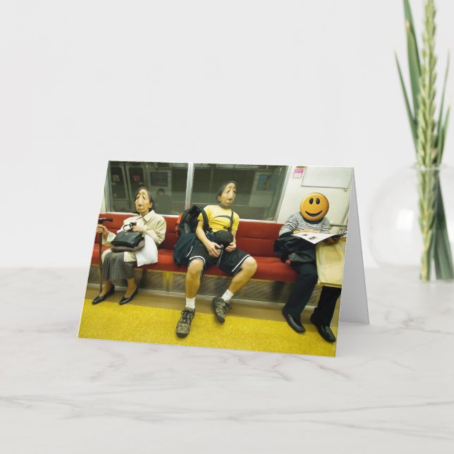 CARTES POUR FÊTES ANNUELLES DÉSOLÉ  (Devant)