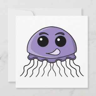 Cartes Pour Fêtes Annuelles Dessin animé ami gelée de lilas