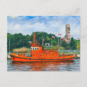 Cartes Pour Fêtes Annuelles Dessin au pastel du mémorial de guerre de Westerpl