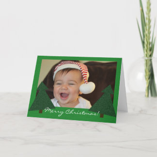 Cartes Pour Fêtes Annuelles Deux arbres