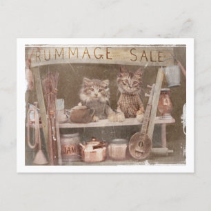 Cartes Pour Fêtes Annuelles Deux Kitties à vendre à l'achat