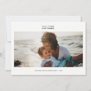 Cartes Pour Fêtes Annuelles Devis moderne minimal Photo simple et tendance