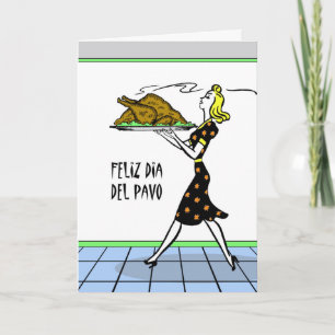 Cartes Pour Fêtes Annuelles Diamètre Del Pavo, thanksgiving de Feliz dans