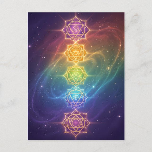 Cartes Pour Fêtes Annuelles Die 7 Chakren´11 (Devant)