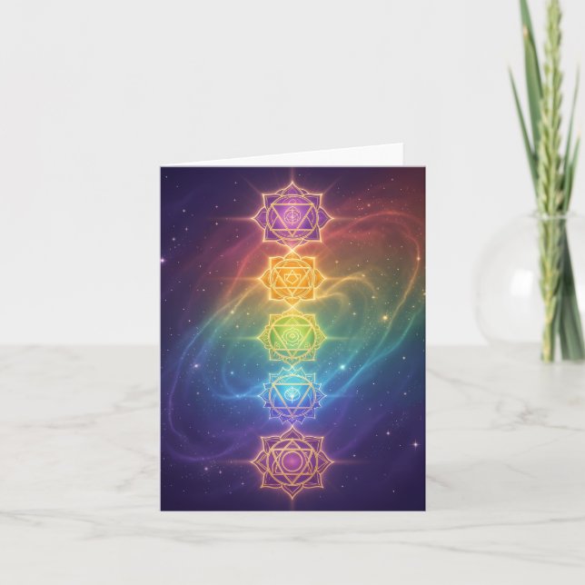 Cartes Pour Fêtes Annuelles Die 7 Chakren´11 (Devant)