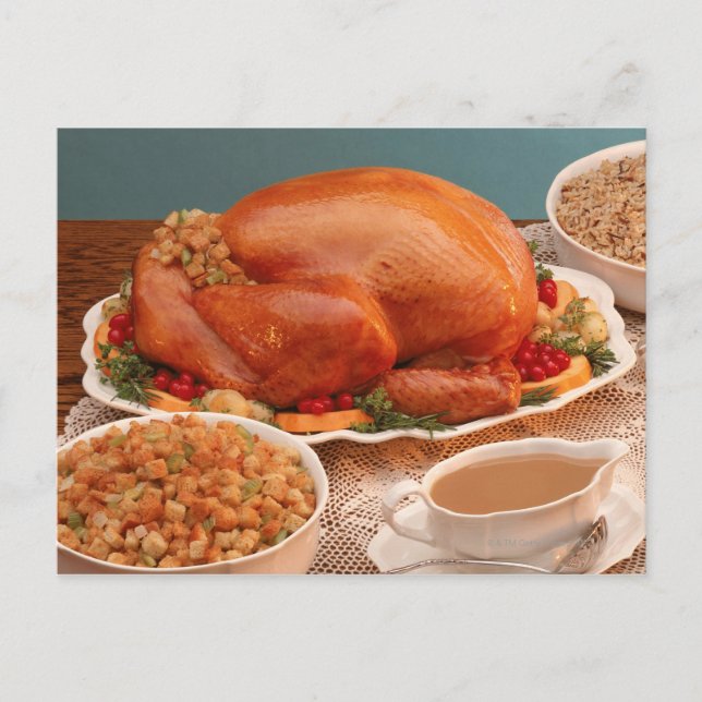 Cartes Pour Fêtes Annuelles Diffusion de thanksgiving (Devant)