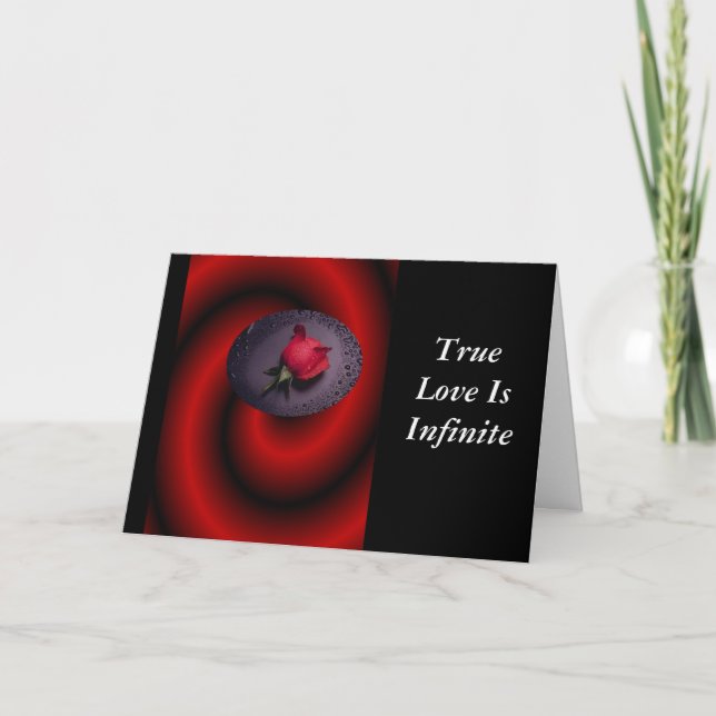 Cartes Pour Fêtes Annuelles Dimension de l'amour (Devant)