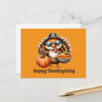 Dinde de Thanksgiving mignonne personnalisable