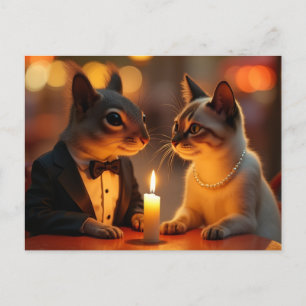 Cartes Pour Fêtes Annuelles Dîner romantique