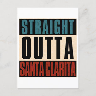 Cartes Pour Fêtes Annuelles Direct Outta Père Noël Clarita Californie CA