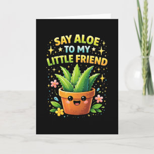 Cartes Pour Fêtes Annuelles Dis Aloe à Mon Petit Copain