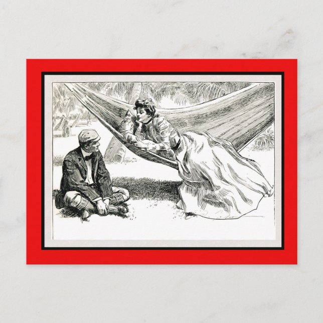 Cartes Pour Fêtes Annuelles "Disposition" Charles Dana Gibson Valentine (Devant)