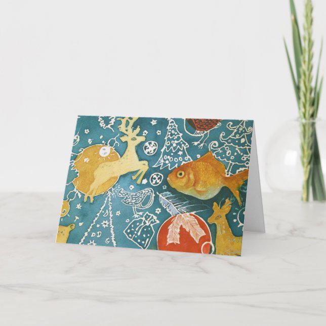 Cartes Pour Fêtes Annuelles Dissimuler (Devant)