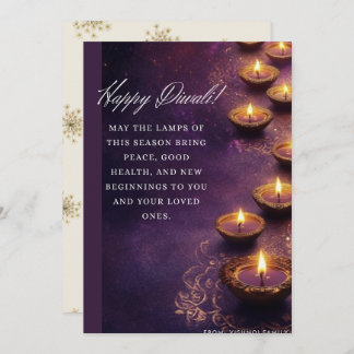 Cartes Pour Fêtes Annuelles Diwali Season