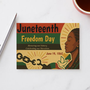 Cartes Pour Fêtes Annuelles Dix-septième Déclaration de liberté