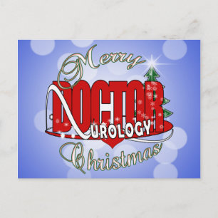 CARTES POUR FÊTES ANNUELLES DOCTOR UROLOGY UROLOGUE DE CHRISTMAS