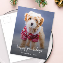 Dog Christmas | Cute Puppy Happy Pawlidays