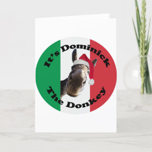 Cartes Pour Fêtes Annuelles dominick l'âne