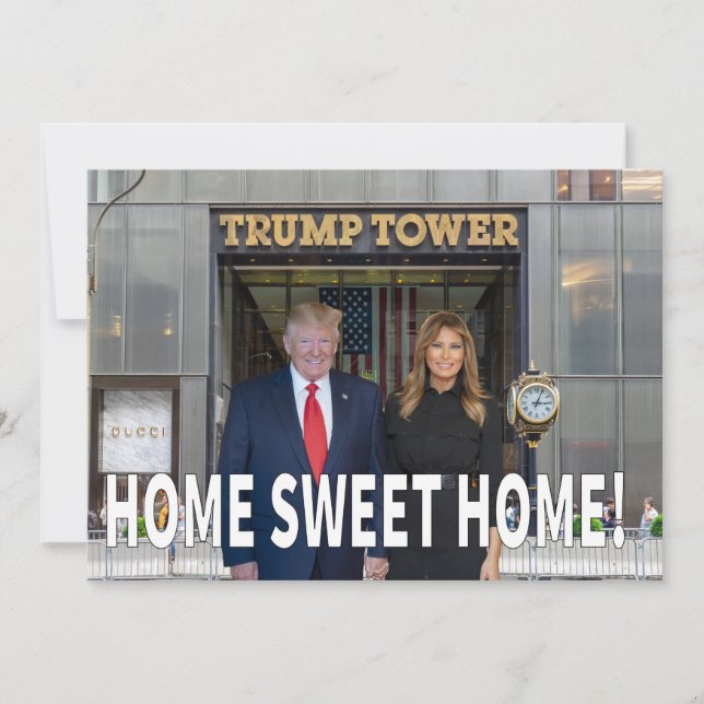 Cartes Pour Fêtes Annuelles Don et Mel : Nous avons bougé ! (Devant)