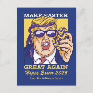 Cartes Pour Fêtes Annuelles Donald Trump rend à Pâques sa grandeur personnalis