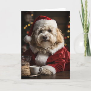 Cartes Pour Fêtes Annuelles Doodle Dog