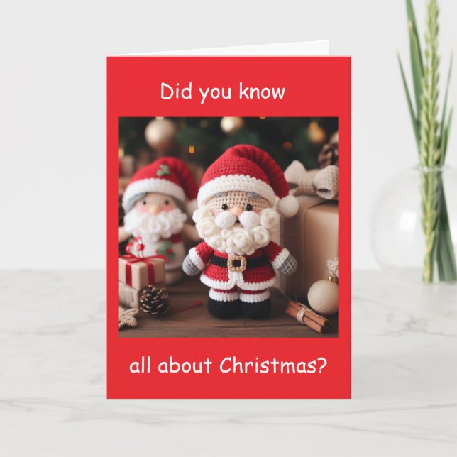 CARTES POUR FÊTES ANNUELLES *DORMIR TOUTE LA JOURNÉE PUIS CABERNET" (Devant)