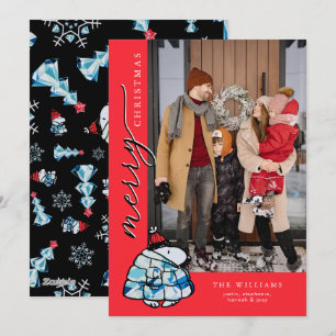 Cartes Pour Fêtes Annuelles Doudoune Peanuts Snoopy Hiver Jack