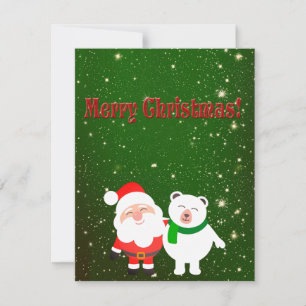 Cartes Pour Fêtes Annuelles Doux, Extraordinaire, Parfait Vert