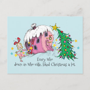 Cartes Pour Fêtes Annuelles Dr. Seuss Chaque habitant de Who-ville aimait No