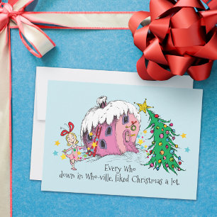 Cartes Pour Fêtes Annuelles Dr. Seuss Chaque Who à Who-ville, aimait Noël
