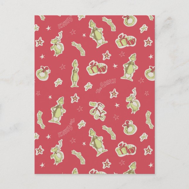 Cartes Pour Fêtes Annuelles Dr Seuss | Grinch | Classic Le Chat dans la Ha (Devant)