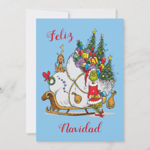 Cartes Pour Fêtes Annuelles Dr. Seuss   Grinch - Joyeux Noël Photo