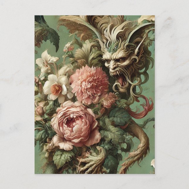 Cartes Pour Fêtes Annuelles Drac’s Finery - Gothique victorien (Devant)