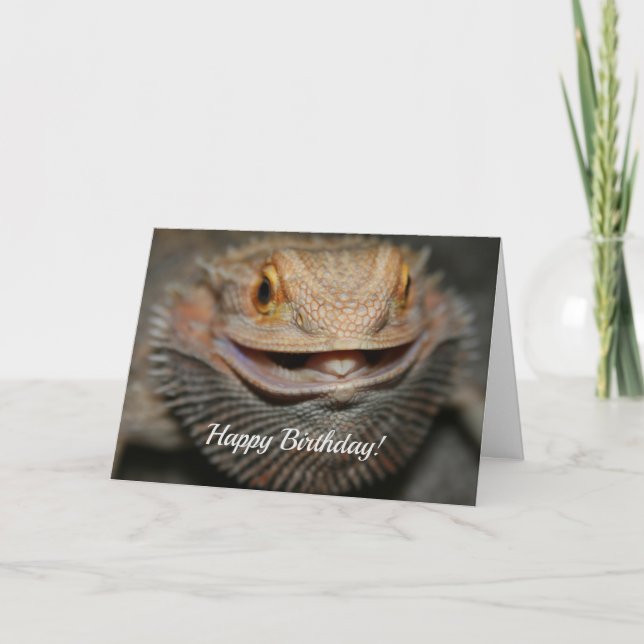 Cartes Pour Fêtes Annuelles Dragon à oreilles personnalisable (Devant)