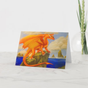 Cartes Pour Fêtes Annuelles Dragon de Sunrise