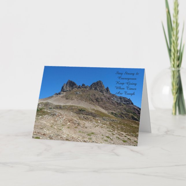 Cartes Pour Fêtes Annuelles Drame du Tough Times (Devant)