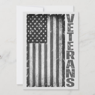 CARTES POUR FÊTES ANNUELLES DRAPEAU AMÉRICAIN VETERANS DAY 4 JUILLET