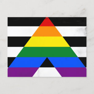 Cartes Pour Fêtes Annuelles Drapeau d'allié straight