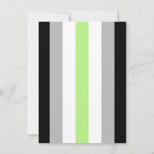 Cartes Pour Fêtes Annuelles Drapeau de fierté agender