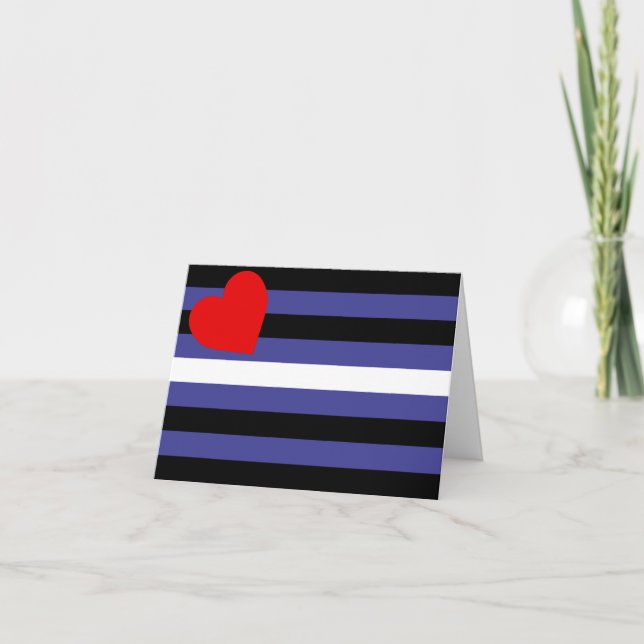 Cartes Pour Fêtes Annuelles Drapeau de fierté cuir (Devant)