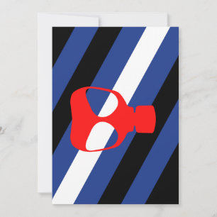 Cartes Pour Fêtes Annuelles Drapeau de fierté de masque