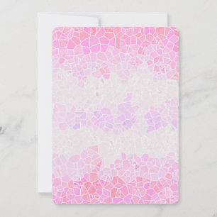 Cartes Pour Fêtes Annuelles Drapeau de fierté Pomosexuel Abstrait Bohème Mosaï