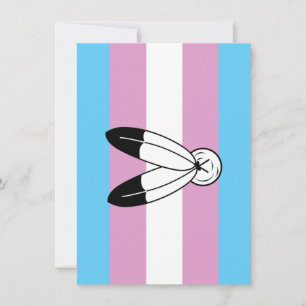 Cartes Pour Fêtes Annuelles Drapeau de fierté trans bispirituel