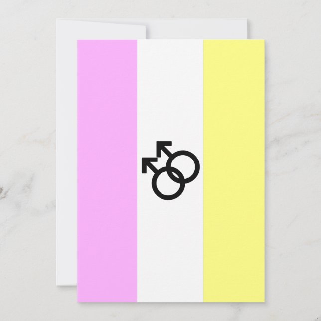 Cartes Pour Fêtes Annuelles Drapeau de fierté Twink (Devant)