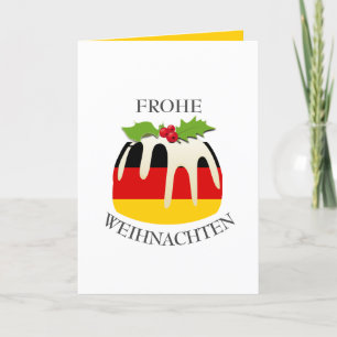 Cartes Pour Fêtes Annuelles DRAPEAU GERMANY Cravate de Noël Solive