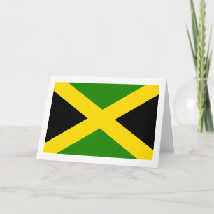 Cartes Pour Fêtes Annuelles Drapeau jamaïcain