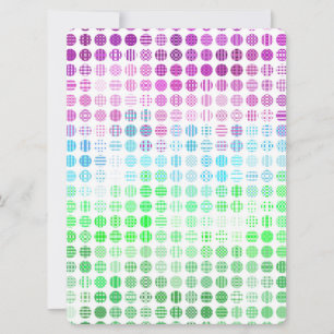 Cartes Pour Fêtes Annuelles Drapeau super Eclectique Boho Abstrait Toric Pride