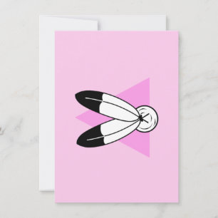 Cartes Pour Fêtes Annuelles Drapeau Triangle Rose Two-Spirit